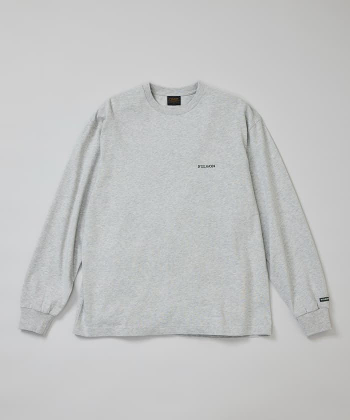 FILSON'S POLICY LOGO L/S TEE Logo長袖T恤