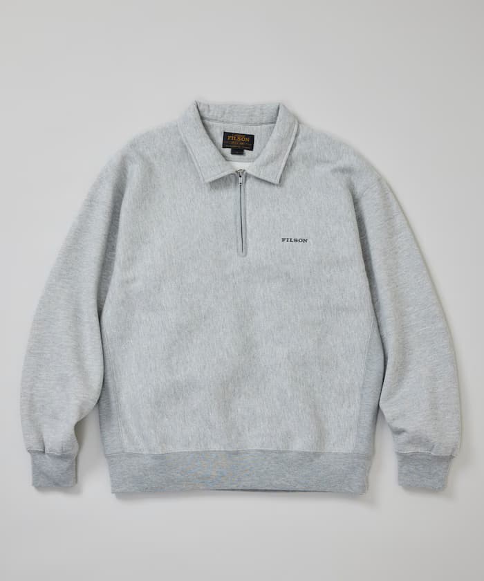 VINTAGE HALF-ZIP SWEAT 復古半拉鍊大學T