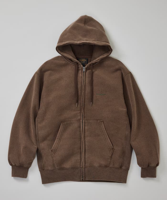 VINTAGE ZIP-UP SWEAT HOODIE 復古拉鍊連帽外套