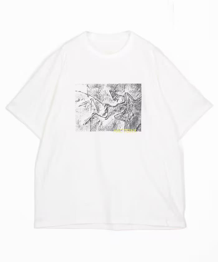 販路限定 Crag 棉質 Lithographica 短袖重磅T恤 男款