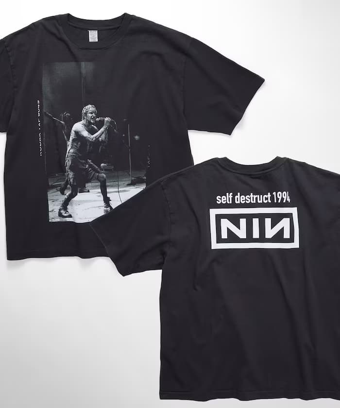 【4/3 12:00~發售】NIN SELF DESTRUCT 1994 圓領樂隊T恤