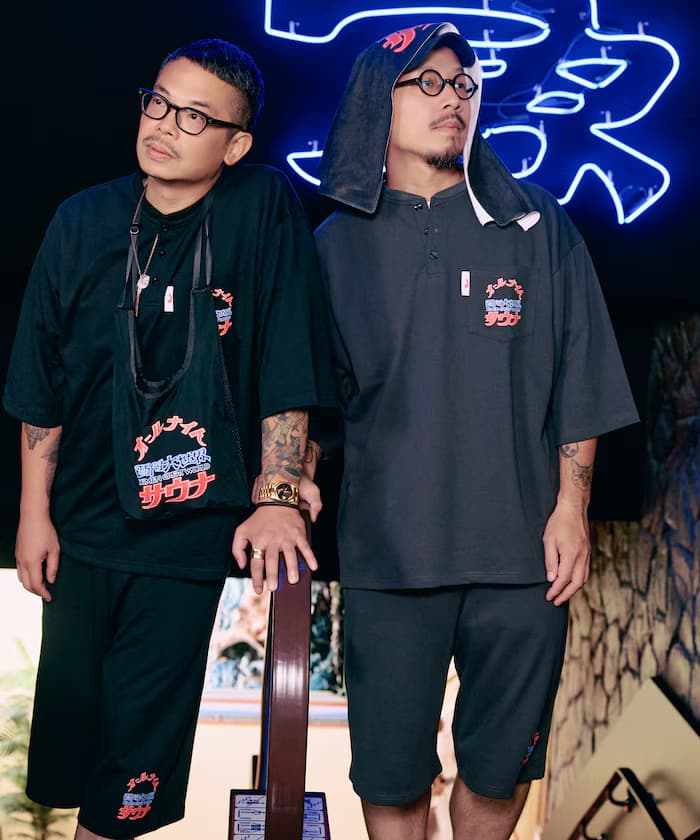 大世界×SAUVENIR×FREAK'S STORE 聯名限定 館內著 KANNAIGI 附收納背包 厚棉套裝