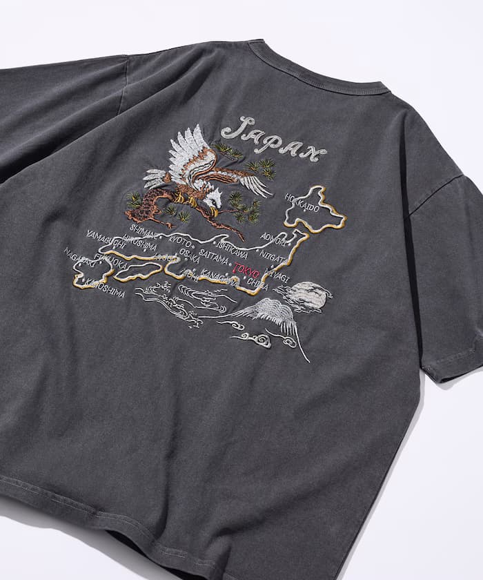 FREAK'S STORE 聯名限定 背面刺繡設計 T恤/復古風