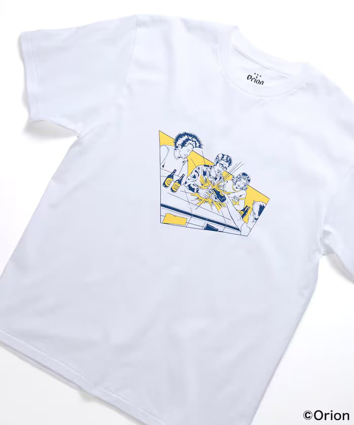 【5/29 12:00~発売】別注 ICE COLD ORION 乾杯TEE