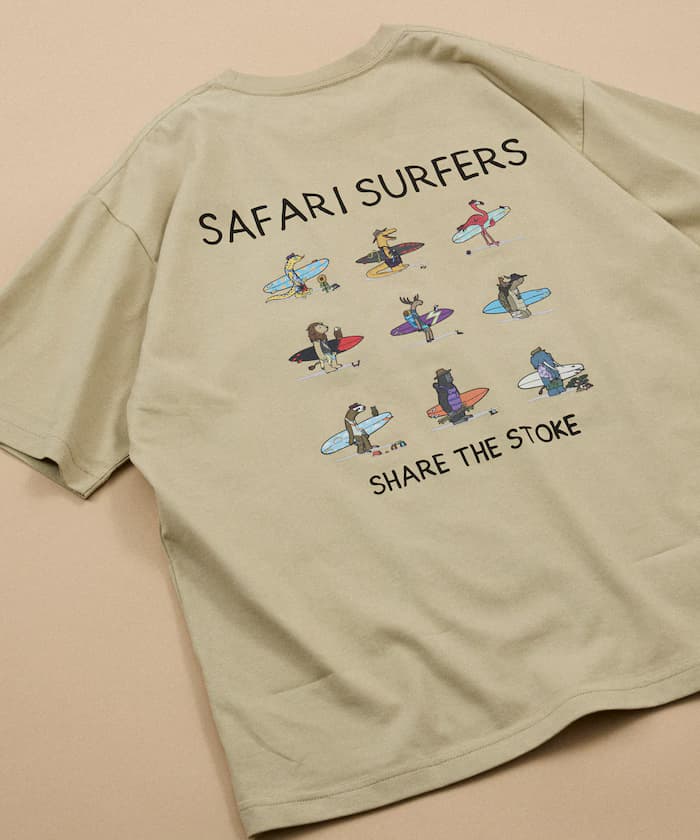 Safari Surfers Short Sleeve Tee