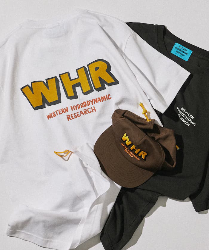 WESTERN HYDRODYNAMIC RESEARCH × FREAK'S STORE 聯名限定 WOBBLY WORKER 背面印花 T恤