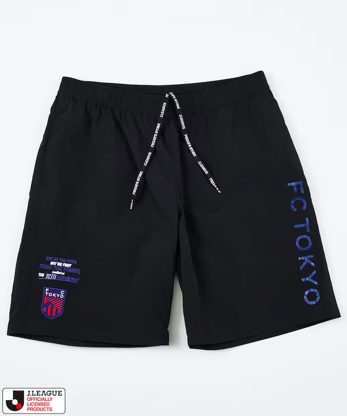 J.LEAGUE × FREAK'S STORE 別注 SUPPORTERS NYLON SHORTS 【FC東京】