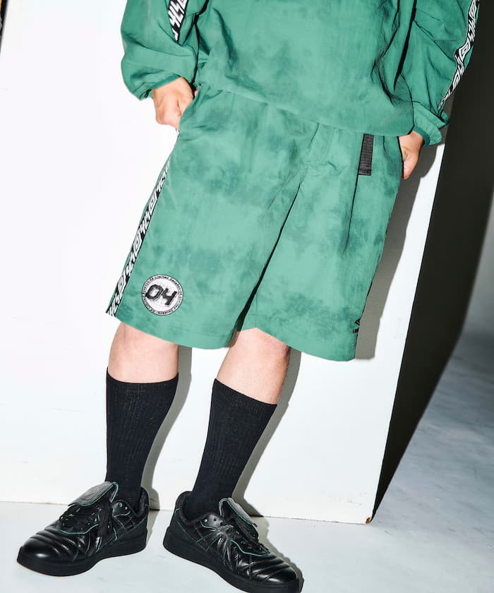 Green tie-dye