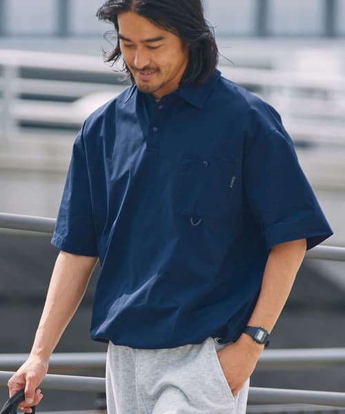 THE CRAFT CREW PRODUCTS EPIX AIR系列 套裝對應款 寬版抽繩 口袋 涼感 抗UV 快乾 短袖Polo衫