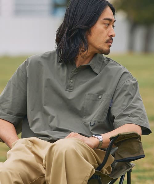THE CRAFT CREW PRODUCTS EPIX AIR系列 套裝對應款 寬版抽繩 口袋 涼感 抗UV 快乾 短袖Polo衫