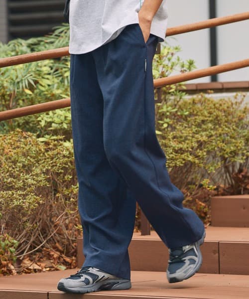 THE CRAFT CREW PRODUCTS UNNOTICE系列 套裝對應 乾爽觸感 亞麻風 舒適彈力褲【抗UV 快乾機能】