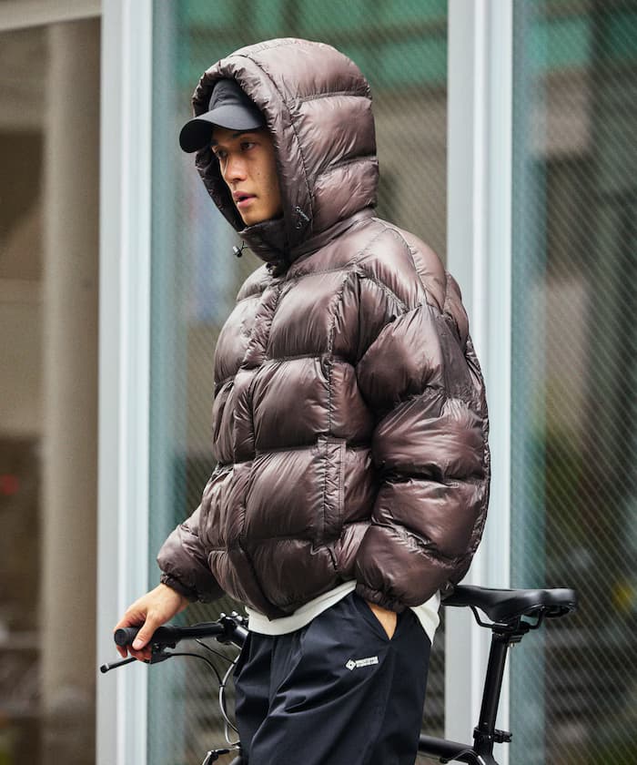 防撕裂透視尼龍 鋪棉短版夾克