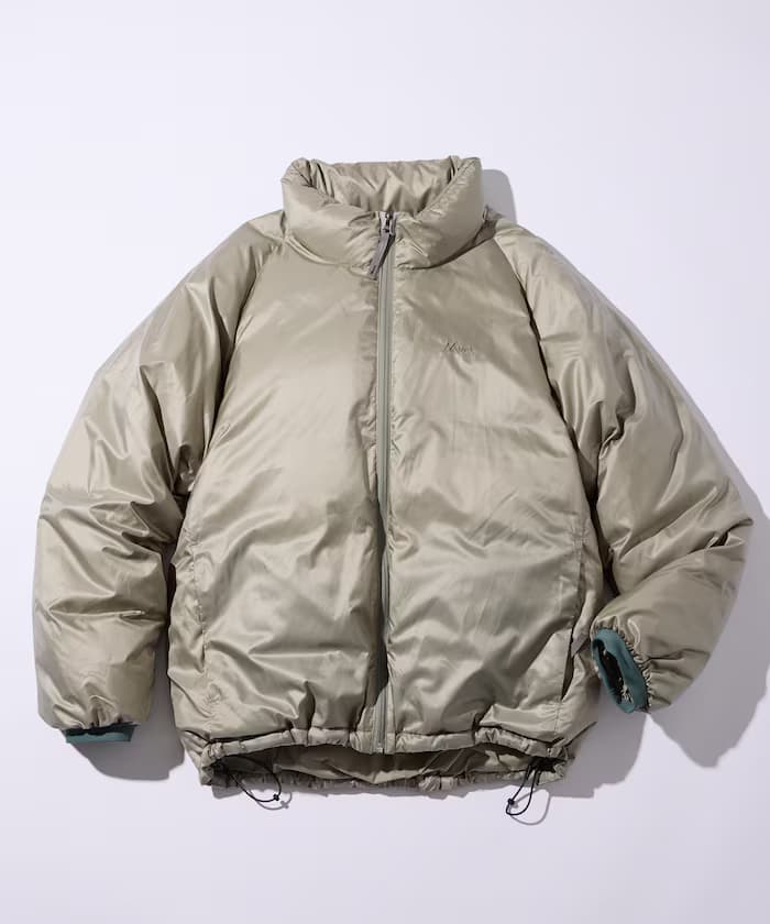 NANGA × FREAK'S STORE 聯名限定 防撕裂布 新型立領羽絨外套