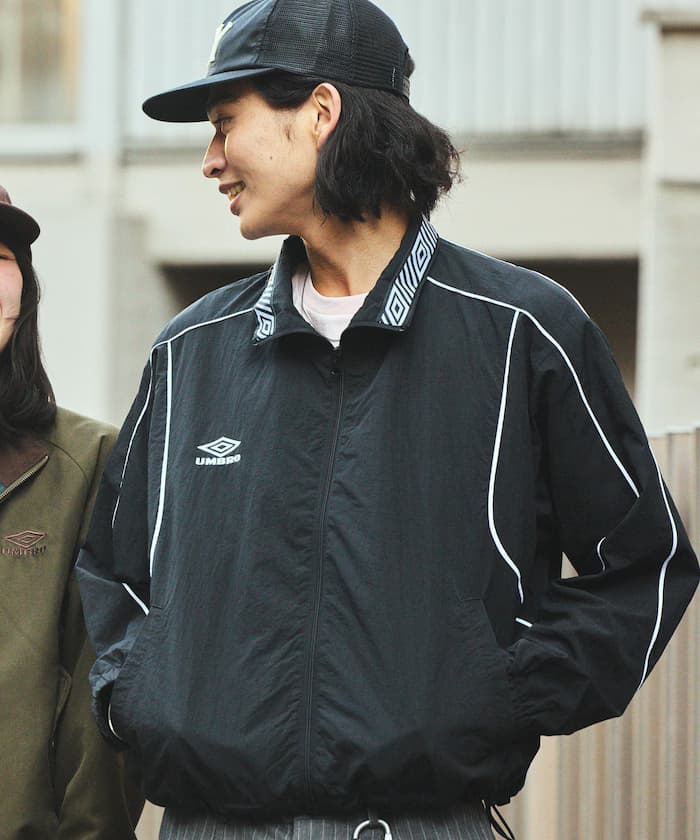 別注 Nylon Track Jacket