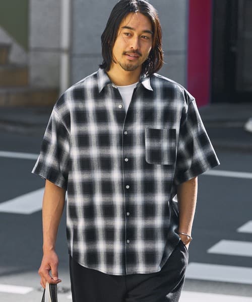 THE CRAFT CREW PRODUCTS 涼感 易整理 寬版 標準領 短袖襯衫