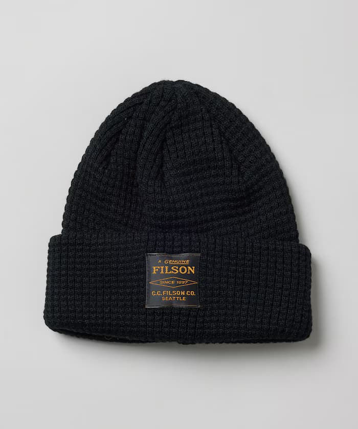 【日本限定】WAFFLE KNIT CAP 鬆餅格針織毛帽