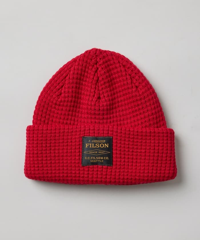 【日本限定】WAFFLE KNIT CAP 鬆餅格針織毛帽