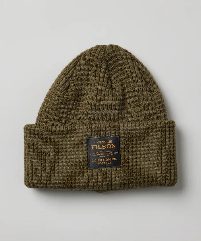 【日本限定】WAFFLE KNIT CAP 鬆餅格針織毛帽