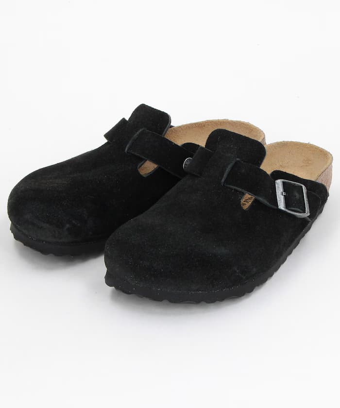 BIRKENSTOCK Boston 絨面革 涼鞋【36～38尺寸展開】