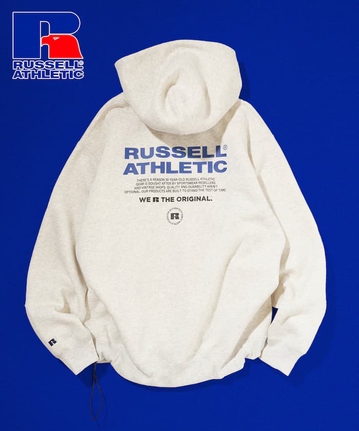 RUSSELL ATHLETIC × FREAK'S STORE 聯名限定 背面印花 Logo 連帽衫【限定款】