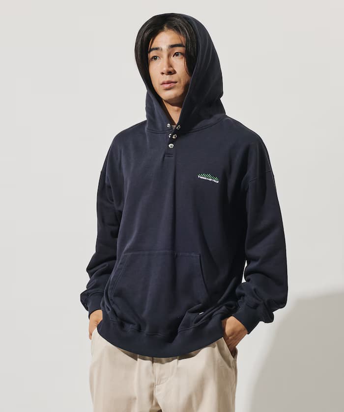 THOUSAND MILE×FREAK'S STORE 聯名限定 快扣 連帽上衣【限定款】