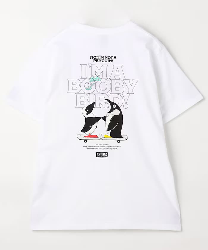 CHUMS 限定款 口袋短袖T恤 I'm a Booby Bird【限定款】