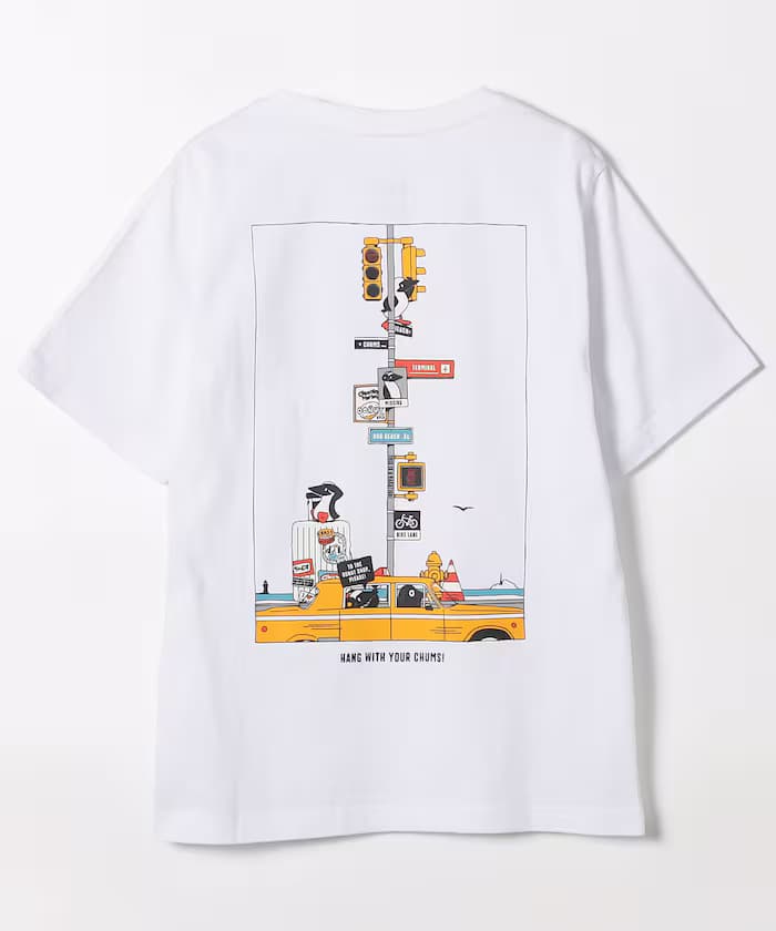 Kids Booby 迷失城市旅程 口袋短袖T恤【限定款】