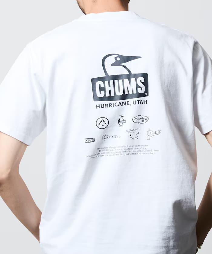 CHUMS×FREAK'S STORE 別注 歷史背後印花 圓領T恤 【限定展開】
