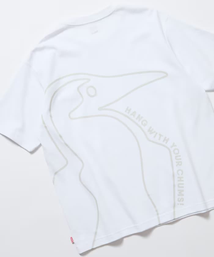 CHUMS×FREAK'S STORE 別注 大款布比鳥背印花 圓領T恤 【限定展開】