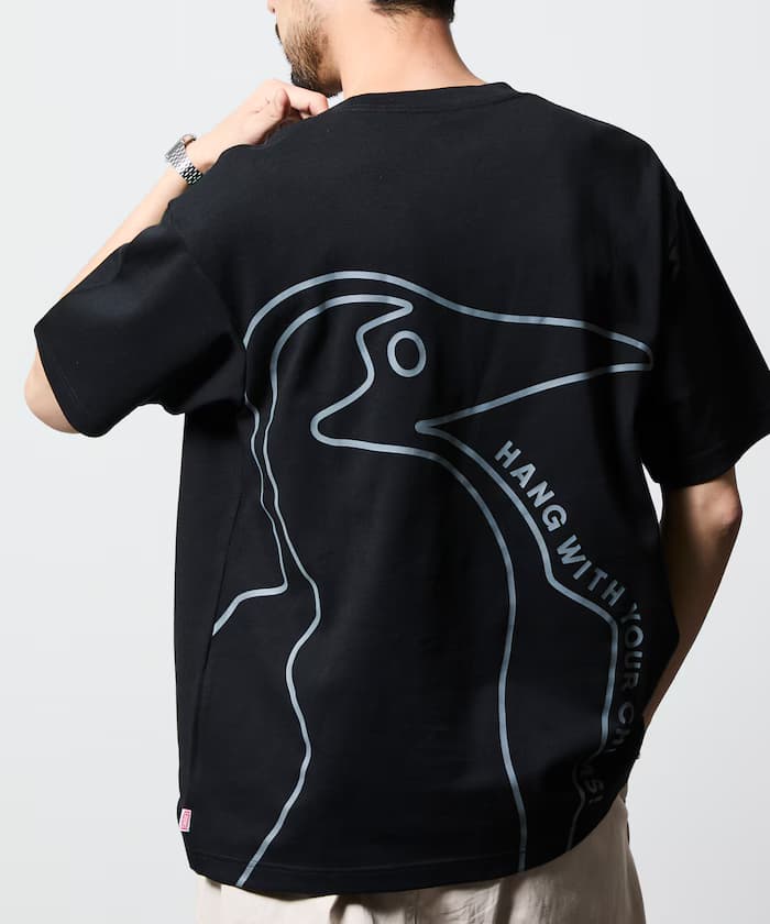 CHUMS×FREAK'S STORE 別注 大款布比鳥背印花 圓領T恤 【限定展開】