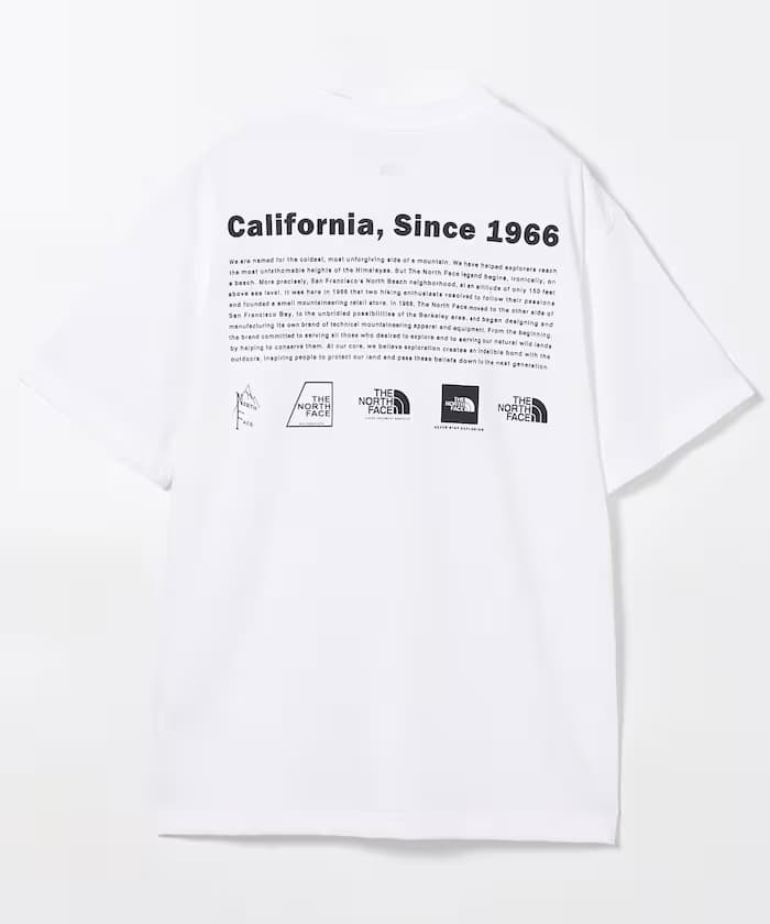 THE NORTH FACE 限定款 快乾 背面歷代LOGO 短袖T恤