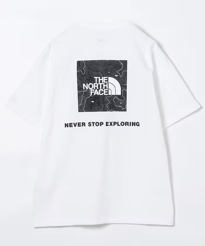 THE NORTH FACE 短版袖背面方形Traverse標誌T恤（男款）【限定展開】