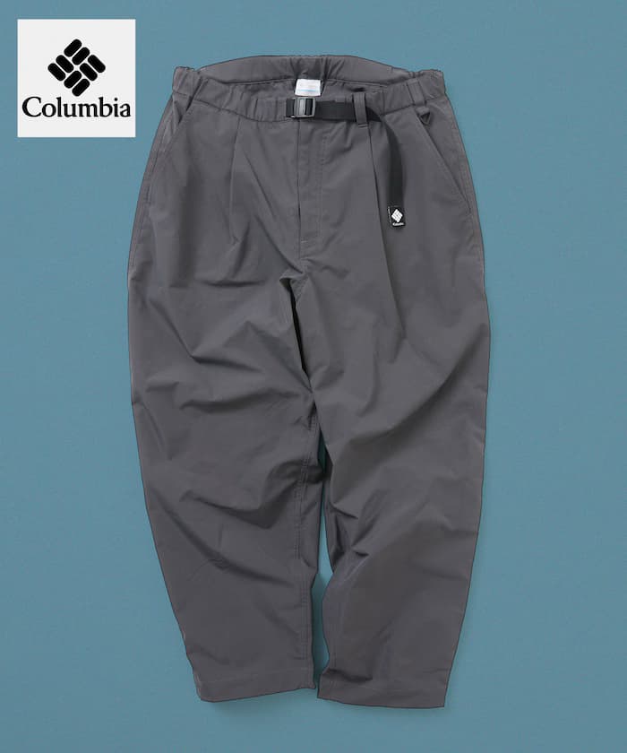 Columbia×FREAK'S STORE 聯名限定 帝皇公園 寬版錐形剪裁 登山褲【限定款】