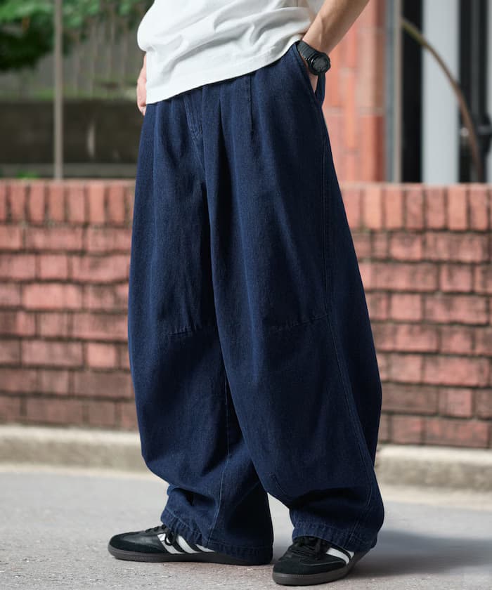寬版軍裝風馬戲褲 雪褲剪裁【限定款】