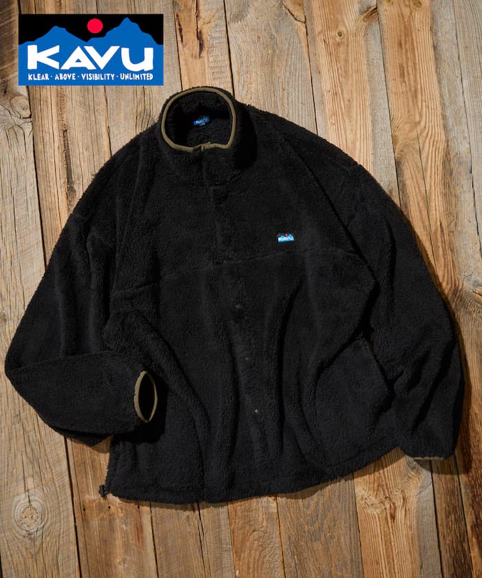 KAVU×FREAK'S STORE 聯名限定 蓬鬆刷毛 絨面夾克【限定款】