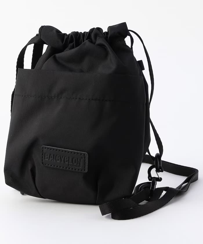 限定展開 210D NYLON MINI DRAWSTRING BAG