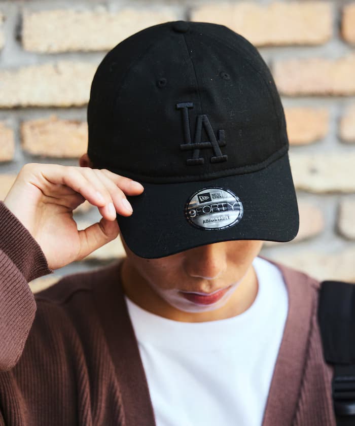 NEW ERA×FREAK'S STORE 別注 9FORTY Tonal Logo / 940 大聯盟刺繍標誌棒球帽 【限定展開】