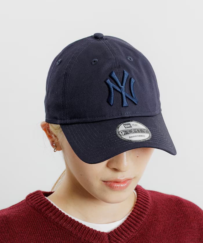 NEW ERA×FREAK'S STORE 別注 9FORTY Tonal Logo / 940 大聯盟刺繍標誌棒球帽 【限定展開】