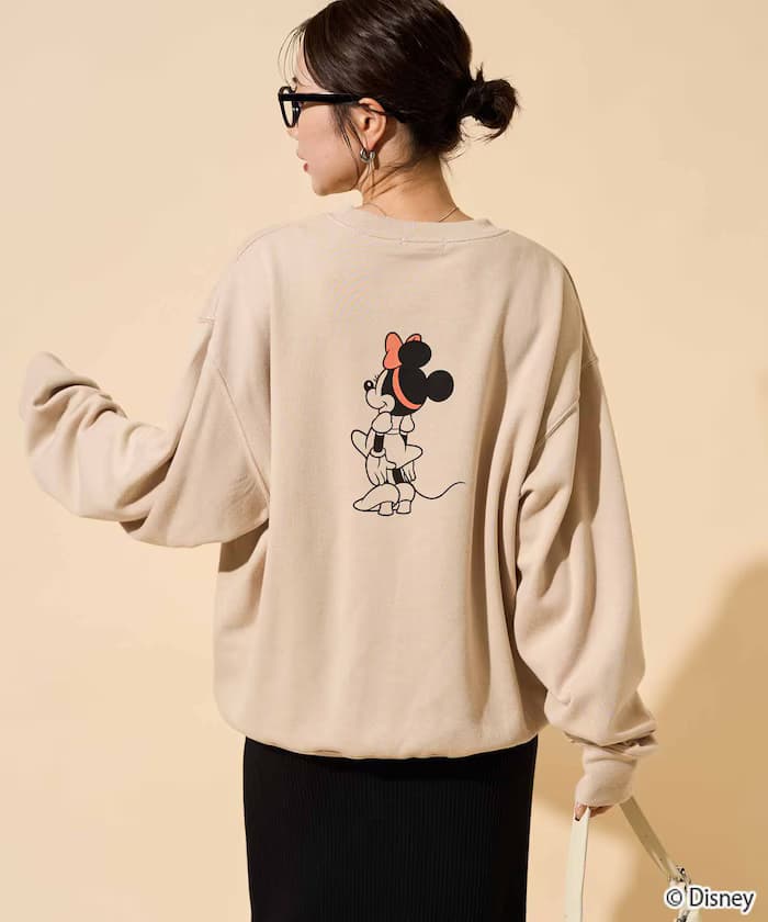 FREAK'S STORE 限定 迪士尼米妮 前後印花 衛衣【限定款】