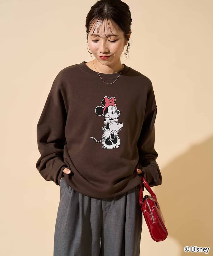 FREAK'S STORE 限定 迪士尼米妮 前後印花 衛衣【限定款】