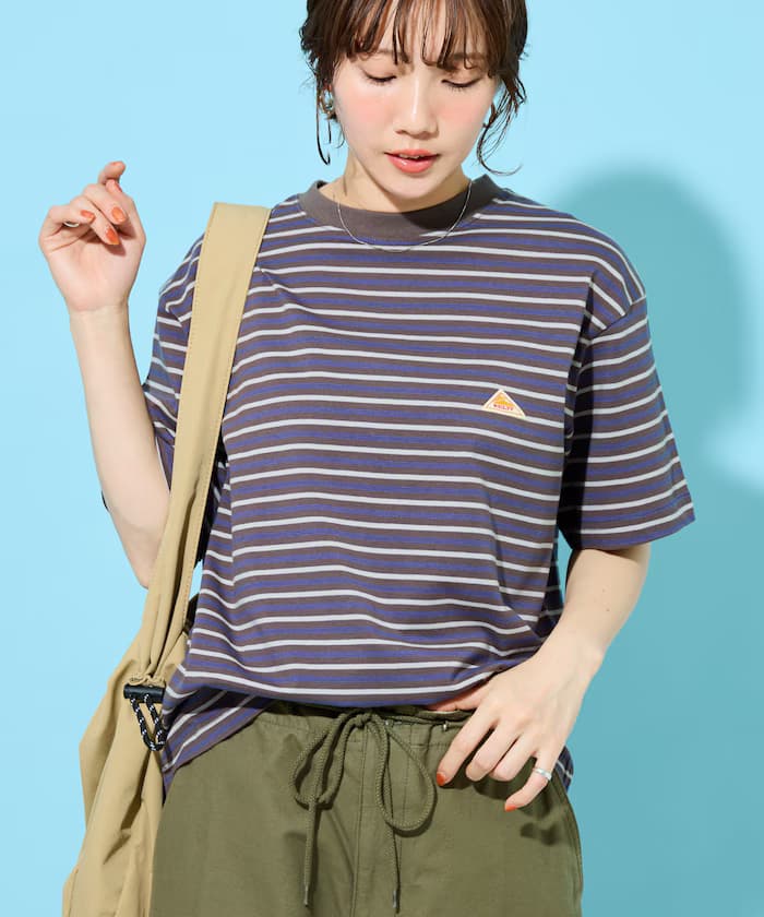 KELTY × FREAK'S STORE 聯名限定 成熟多色橫條紋 圓領短袖T恤