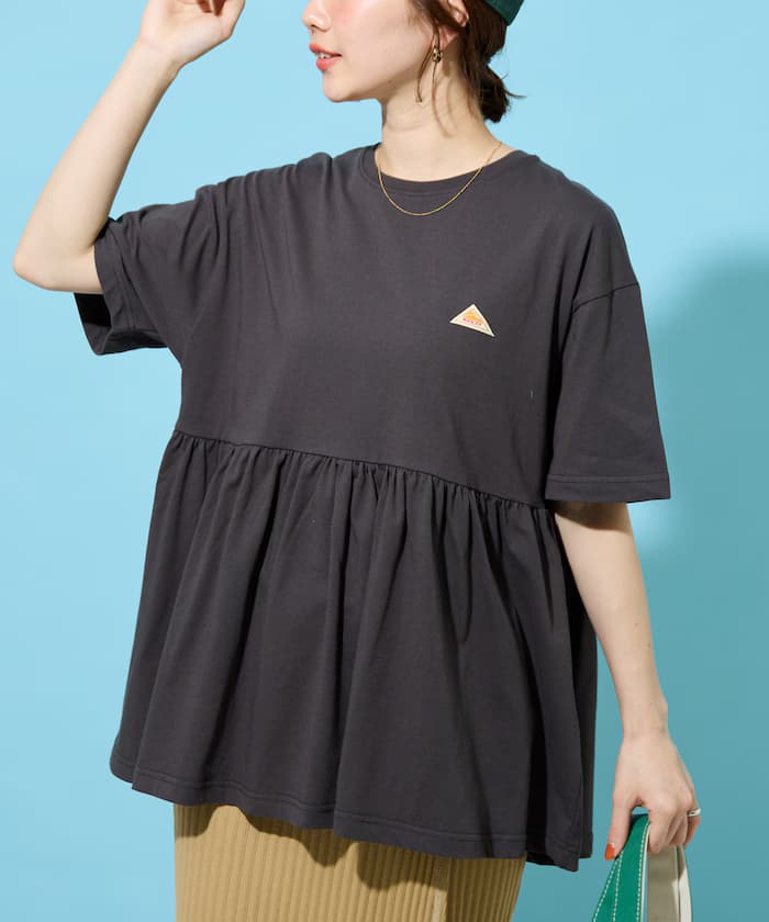 KELTY × FREAK'S STORE 聯名限定 涼感 吸濕排汗 高棉 胸下切替短袖上衣【限定款】