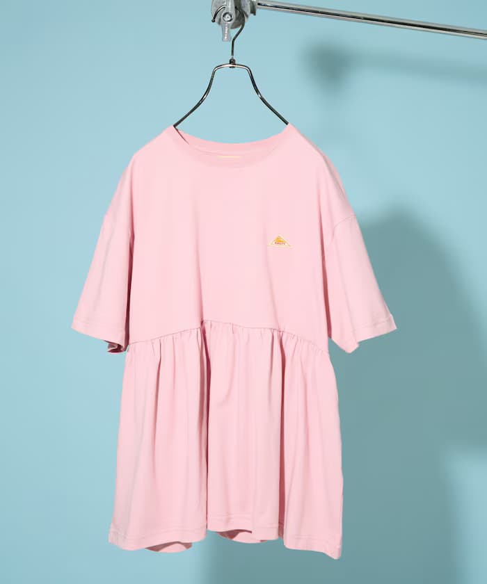 KELTY × FREAK'S STORE 聯名限定 涼感 吸濕排汗 高棉 胸下切替短袖上衣【限定款】