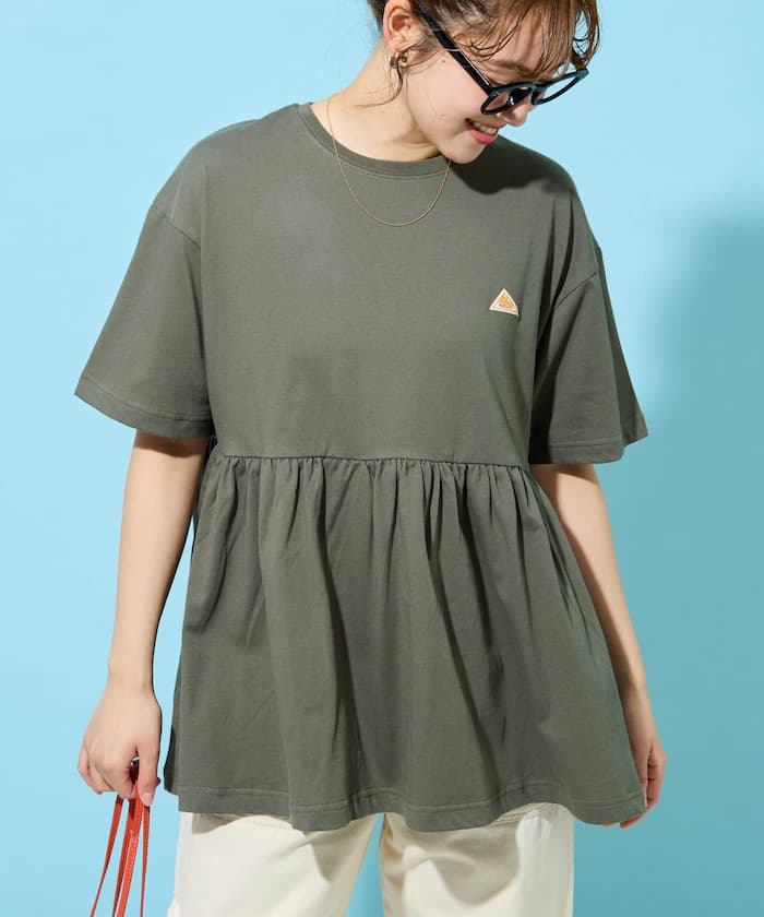 KELTY × FREAK'S STORE 聯名限定 涼感 吸濕排汗 高棉 胸下切替短袖上衣【限定款】