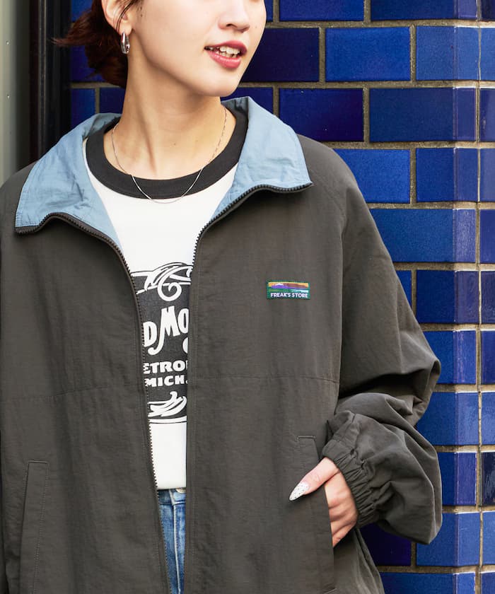 FREAK'S STORE OUTDOORS 配色立領夾克【限定展開】