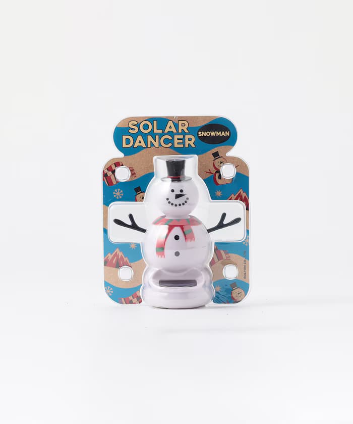 SOLAR DANCER SNOWMAN 太陽能搖擺娃娃 雪人