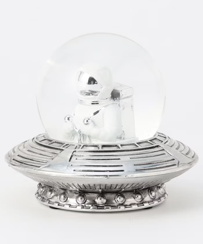 LED SNOW GLOBE UFO造型 LED雪花球