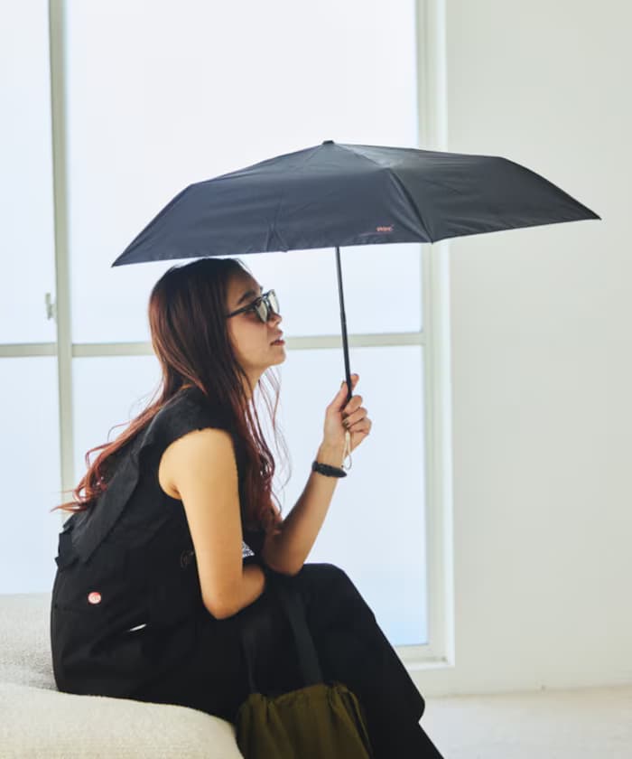 【晴雨兼用】隔熱輕量 純色 迷你摺疊傘
