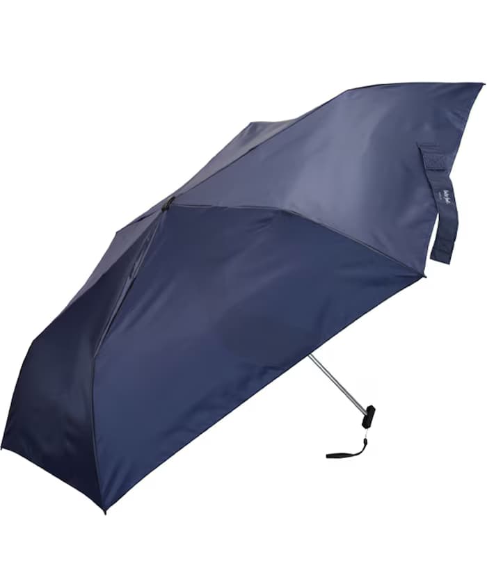 晴雨兼用 超薄型可收納快速折傘 55cm