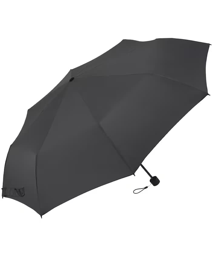 晴雨兼用 耐風 8骨強韌折傘 60cm